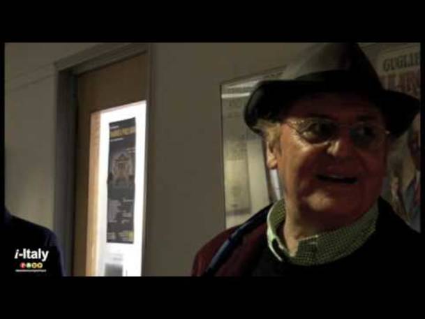 Renzo Arbore with i-Italy